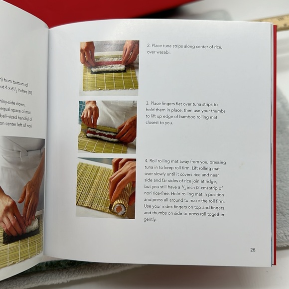 Sushi For Two Box Kit-Includes Ceramic/Porcelain Trays & Dishes w/How-to Book - Picture 15 of 16